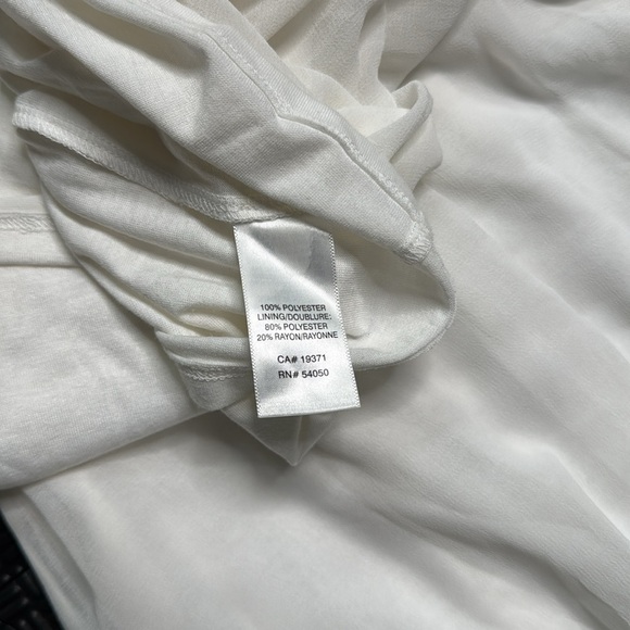 Robbi & Nikki by Robert Rodriguez White Halter Sheath Mini Dress - Picture 8 of 8